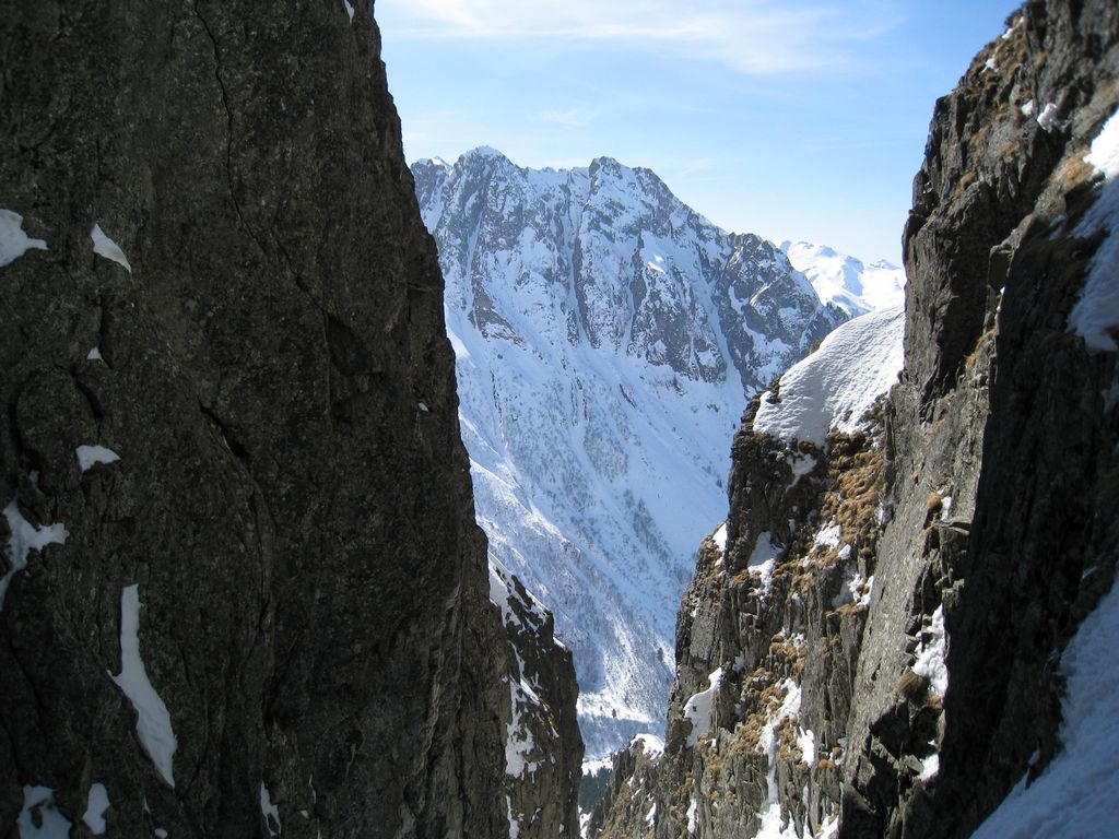 Gorge : les couloirs des Mouchillon