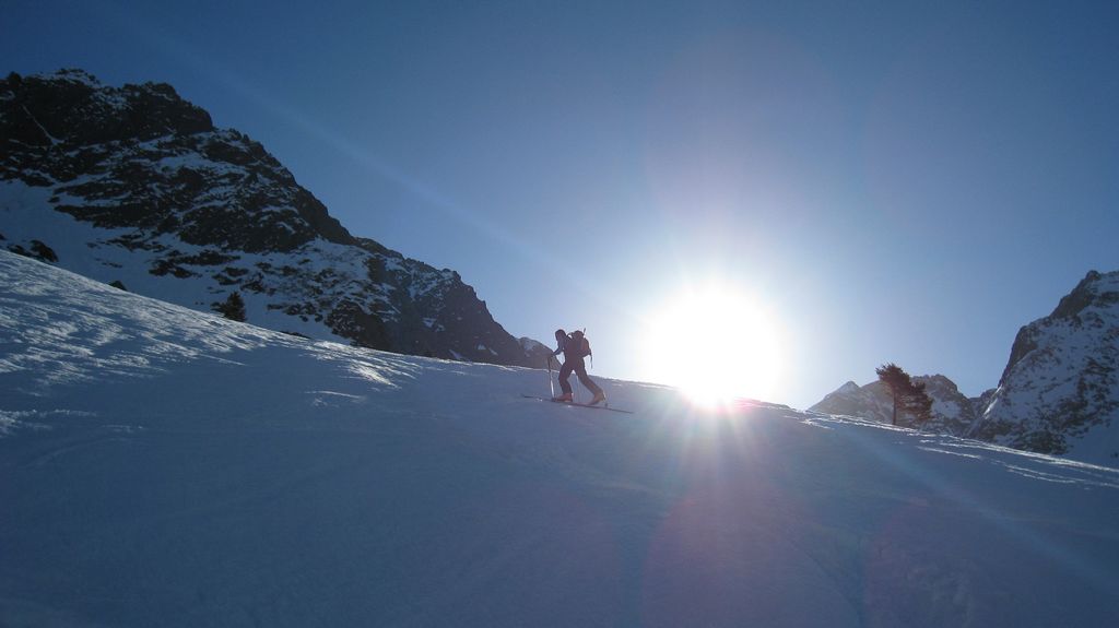 Plagne Vaumard : le soleil chauffe déjà