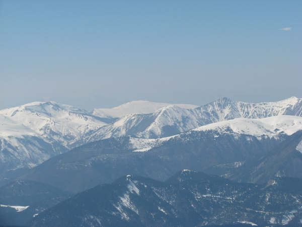 Vue sur les Monges : Vue sur les monges