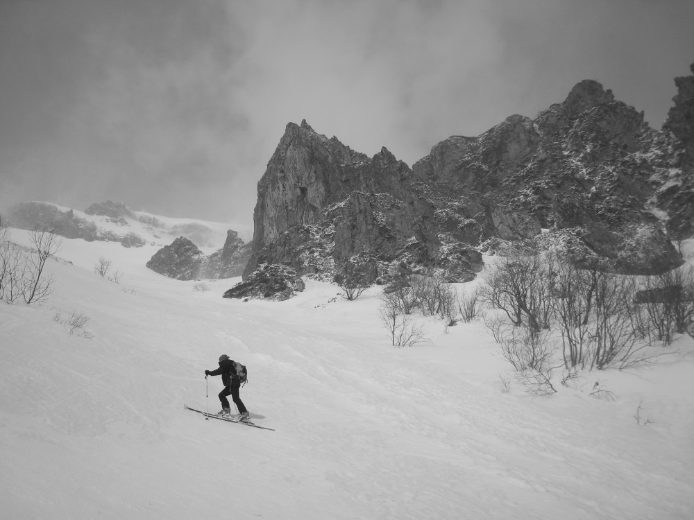 Combe du Loup : Pierrot en action
