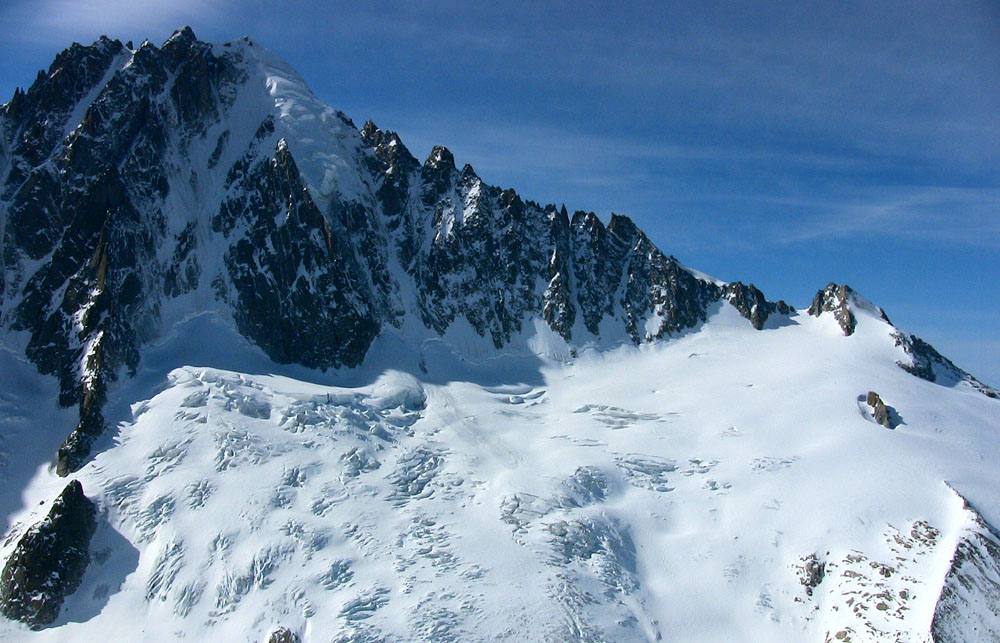 Gd Montets et Aiguille Verte : On laisse derriere nous Chamonix et ses sommets mythiques. Objectif Zermatt et son Cervin !