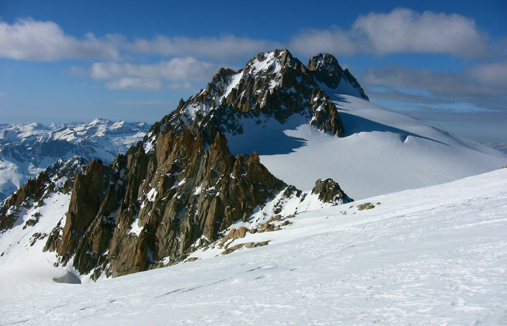 Glacier et Aiguille du Tour : On refait incursion en France pour rejoindre Tête Blanche