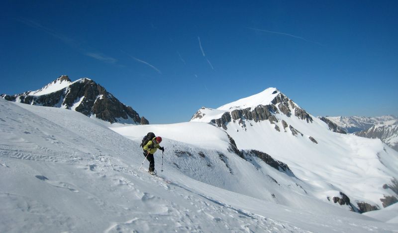 J1 : Combe de Grande Barre : Du ski 5* dans un paysage idyllique