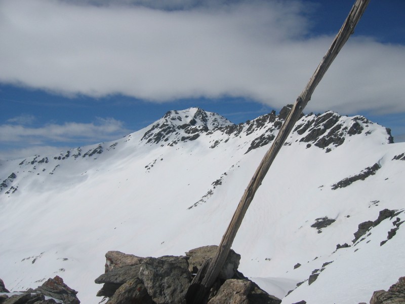 Grand Glaiza : Vu depuis un sommet à côté de la pointe de Rasis