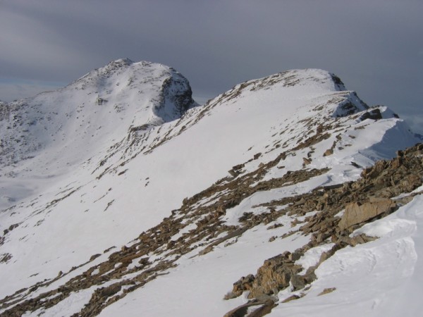 La Vautisse : Le sommet de la Crête du Rougnoux, qui permet de rejoindre la Vautisse par le col du Rougnoux