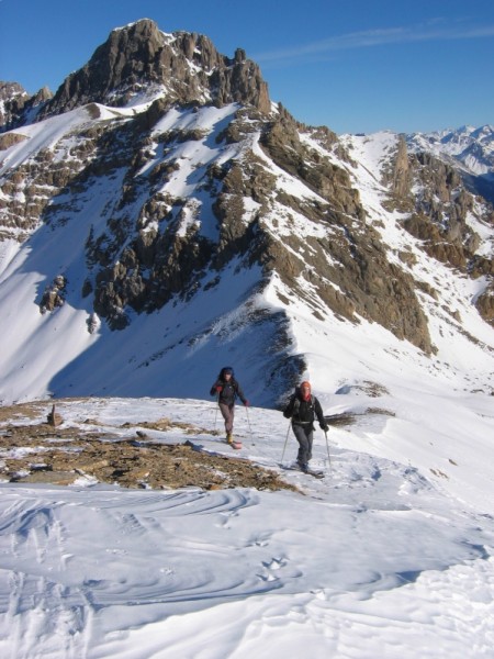 Crête de l'homme : La Marinette et le Tof sur la Crête de l'Homme