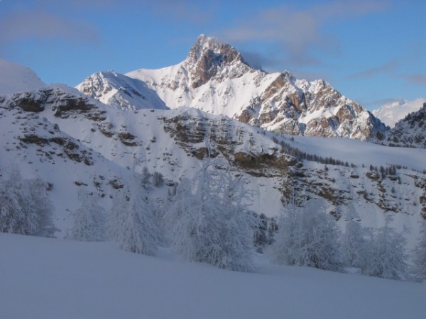 Tête de Gaulent : La Tête de Gaulent vue de la Crête de la Brèche