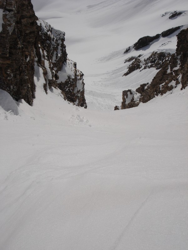 golette de l'Oule : le couloir Sud Est