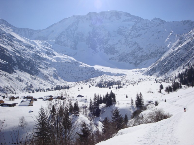 les domes de miages : depuis les chalets de miage