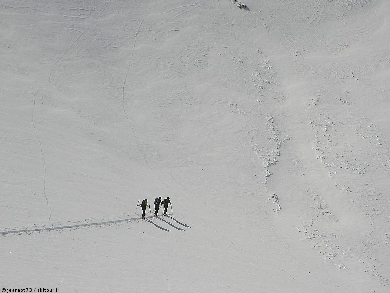 #21 3 chamois perdus : En route pour le second couloir (couloir NE) 3 chamois perdus : En route pour le second couloir (couloir NE)