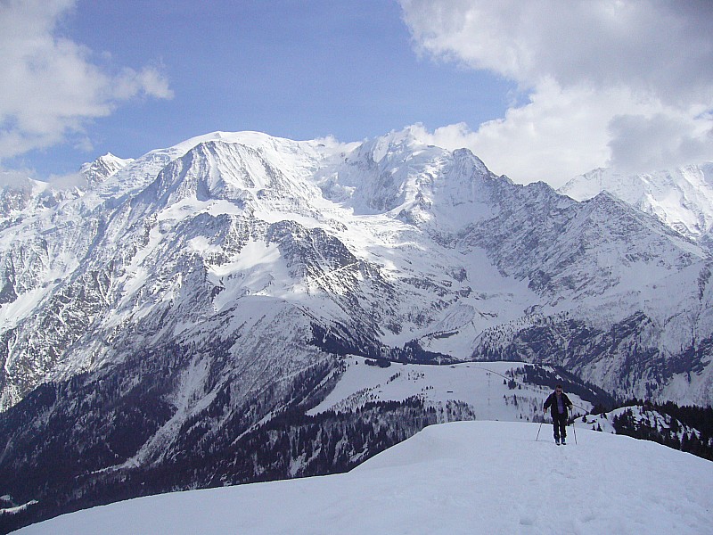 04.04.09 Prarion : Arrivée au sommet