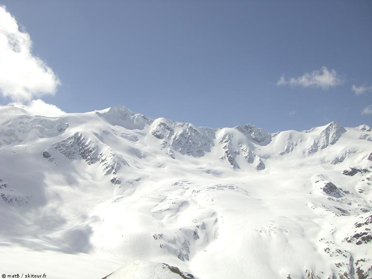 Jour 6 - Glacier de Forni : versant oppose au Vioz