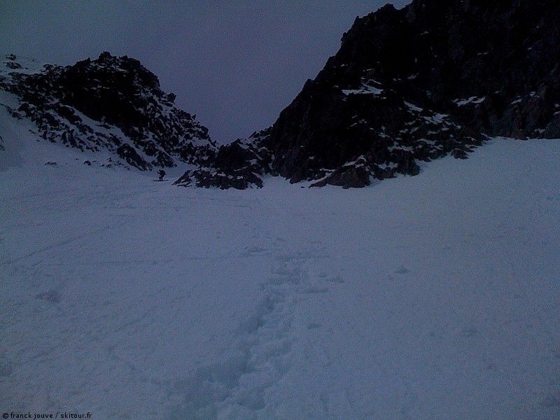Sortie du couloir : Le president à la sorie du couloir, toujours à la recherche de sensation forte