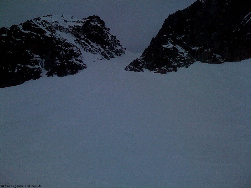Couloir Est : En bas du couloir discussion et analyse d el'évolution météo