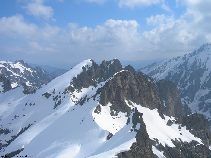 Punta Capitellu e Lombarducciu : Les couleurs du jour me rappellent l'Oisans (un vestige des sorties d'étudiant grenoblois)