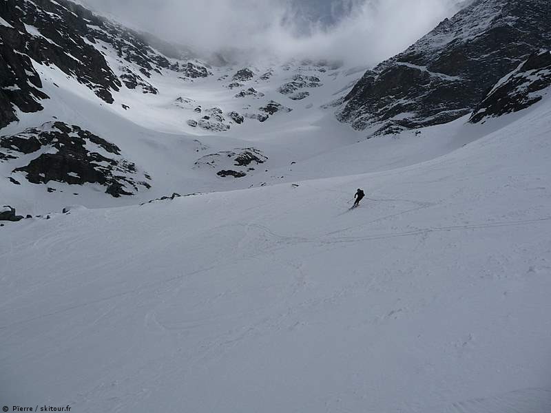 Pte de Vouasson : Bonne moquette sous la face N