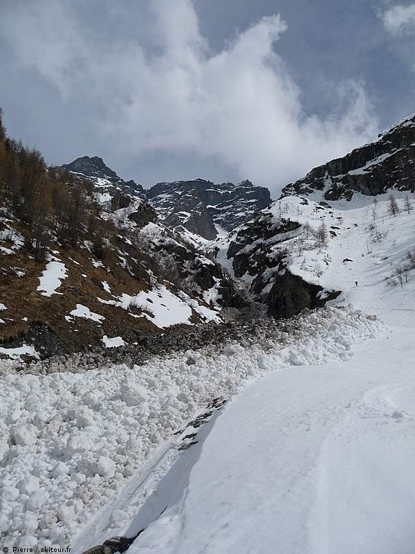 Pte de Vouasson : Le goulet du bas qui ne passe pas trop bien...