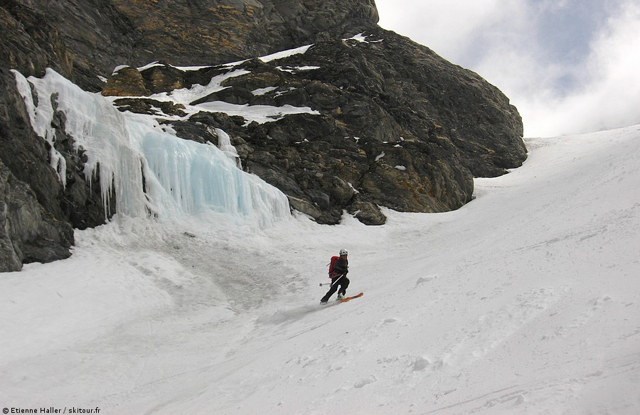 Vouasson : Le couloir sous la face