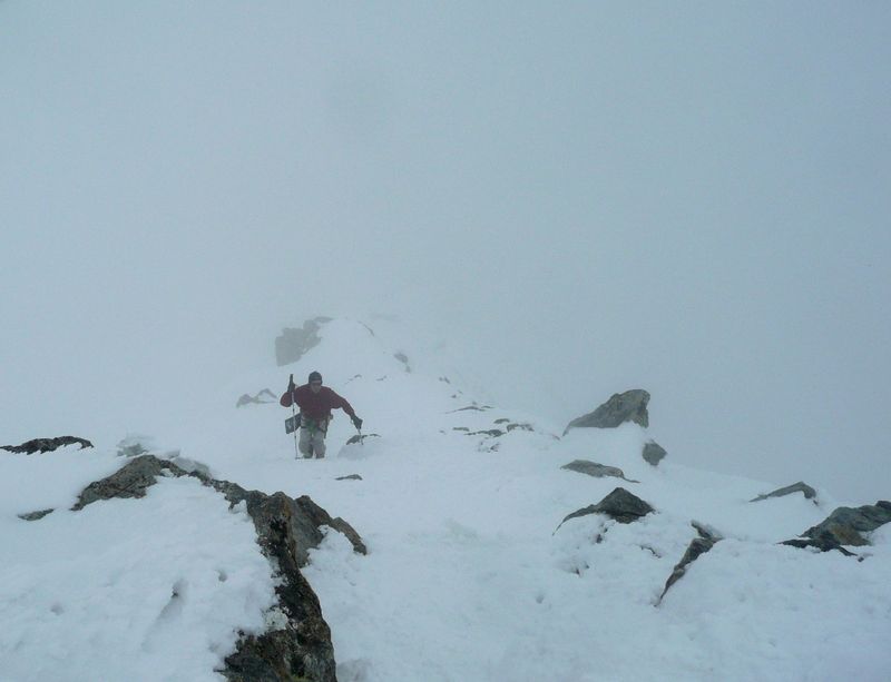 Basodino : Sur l'arête