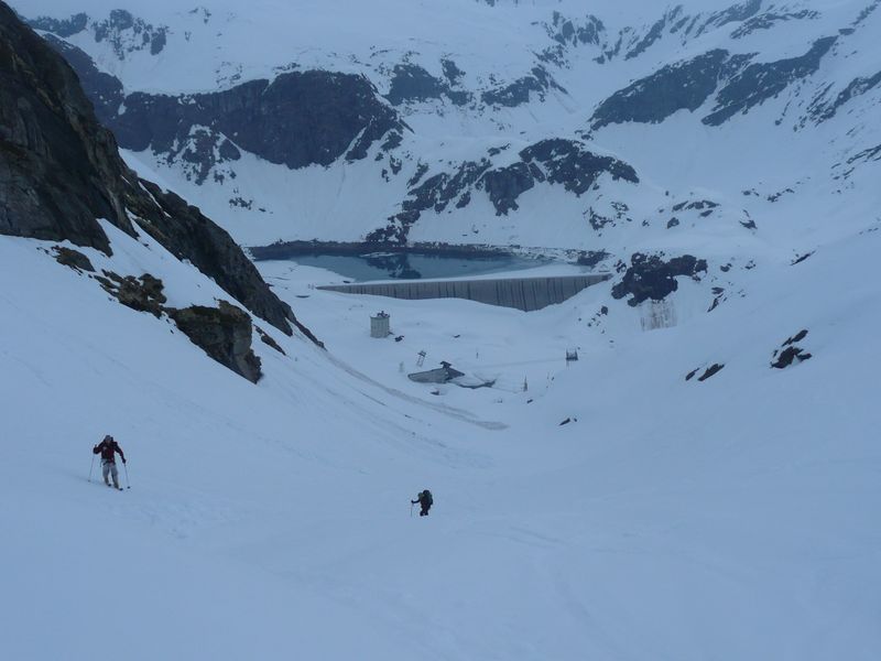 Au dessus de Robièi : J4: Retour vers Maria-Luisa par le Marchhorn
