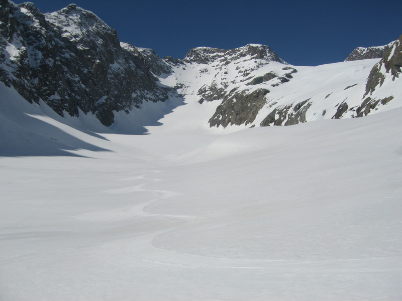 Le glacier du Chardon : Mmmmmm, la bonne moquette.