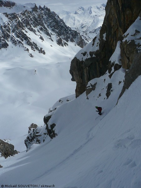 Mortice : Couloir du lac vert toujours.