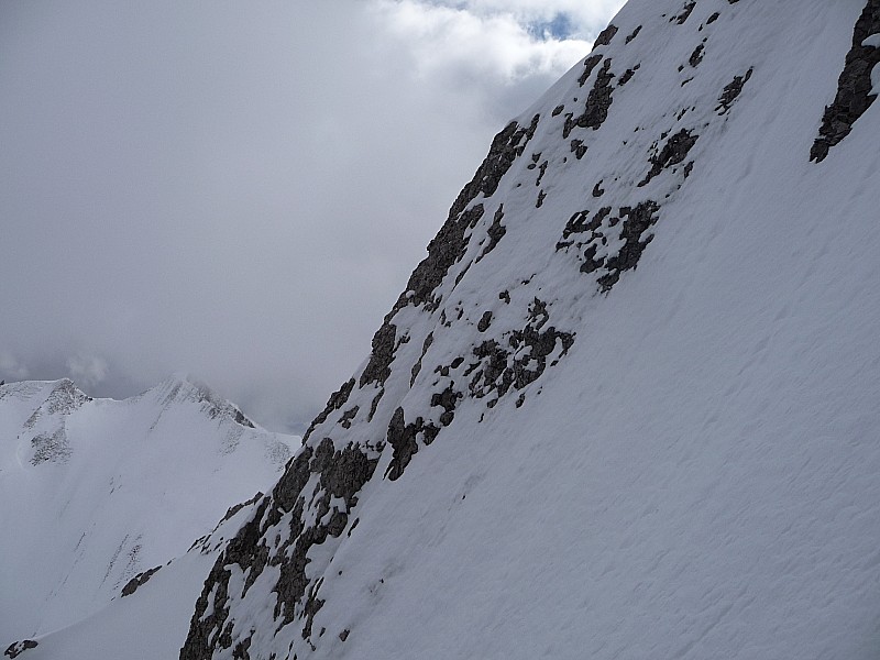couloir : çà devient raide par là