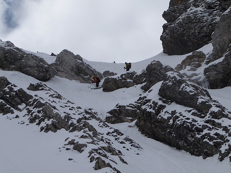 couloir : romain attaque la traversée