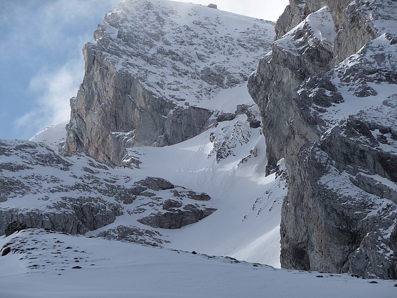 couloir combaz : la même avec le zoom *10