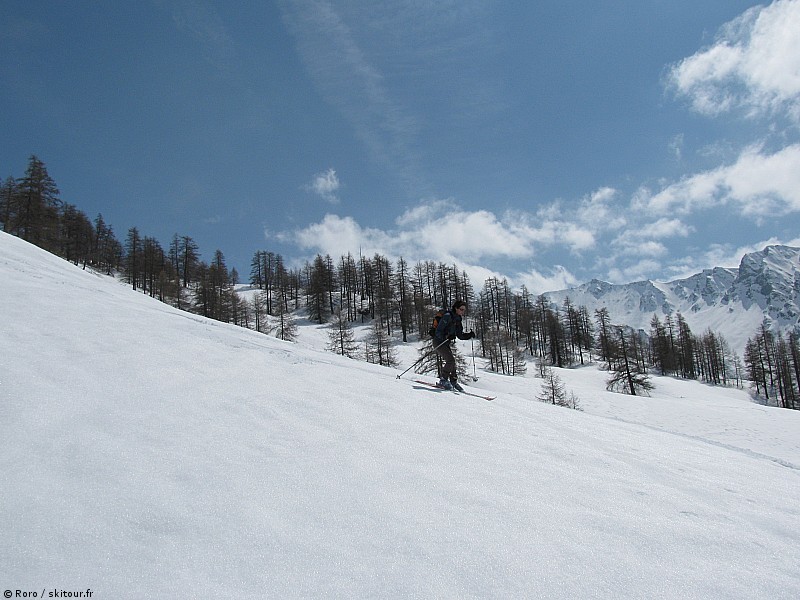 Ski, neige et soleil : On en profite jusqu'au bout.