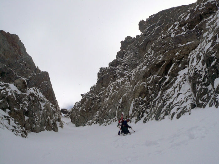 Aupillous : Fin du couloir en vue