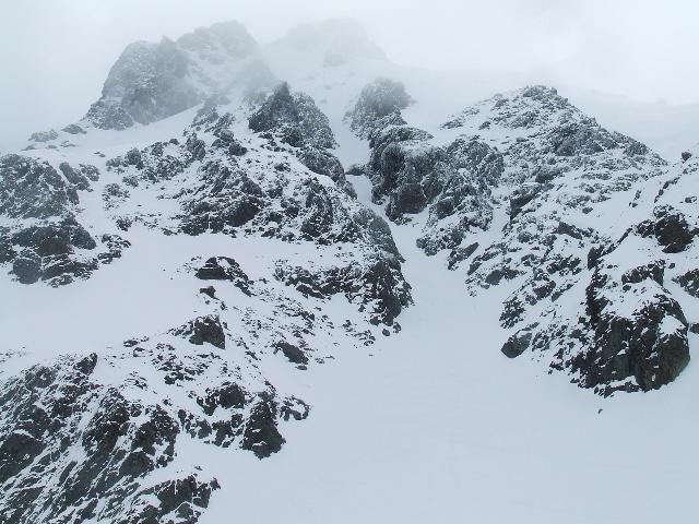 Alphonse Favre, Couloir NW : Le couloir aujourd'hui