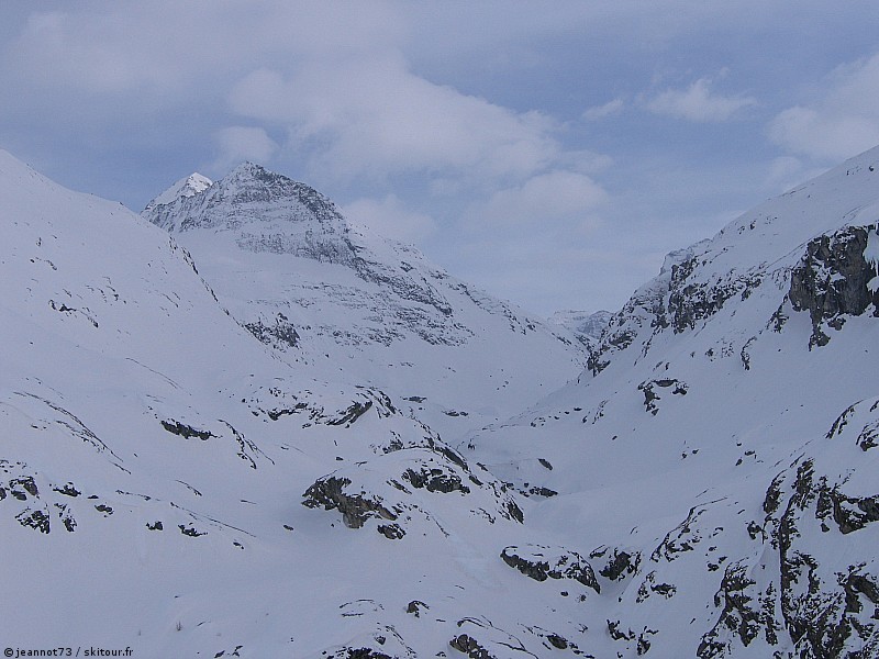 Ouille de la Vallettaz : L'ouille et le vallon de la Lombarde
