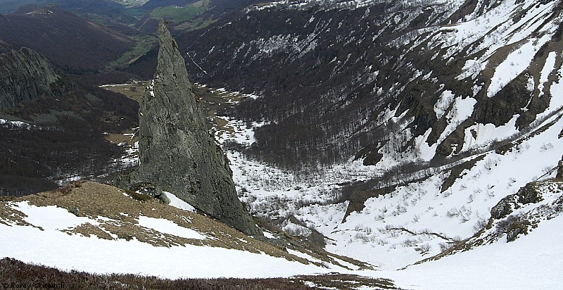 Aiguille du Moine : En plus c'est l'heure de la messe.