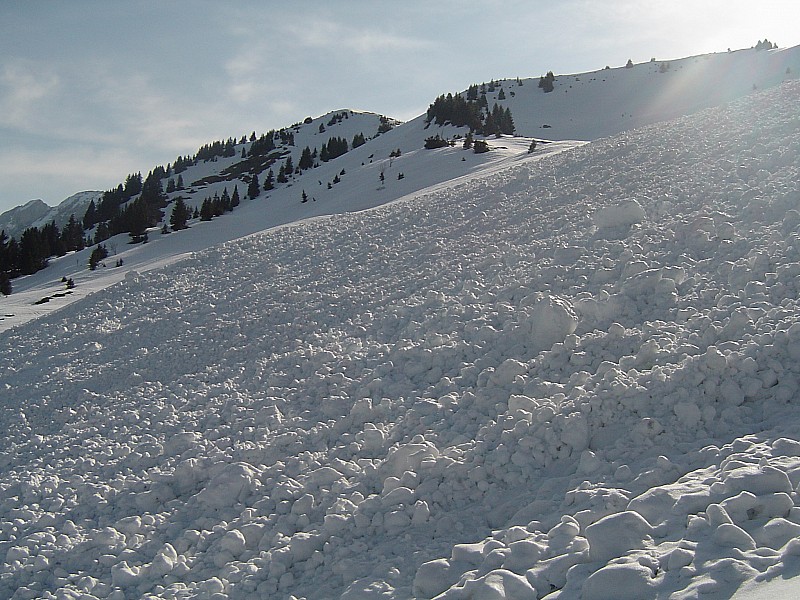 Avalanche !... : Même très impressionnant !...