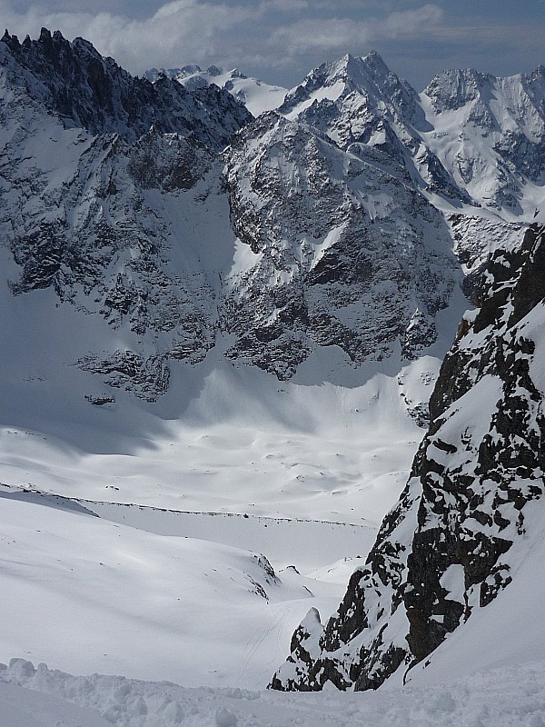 Vue de la brèche