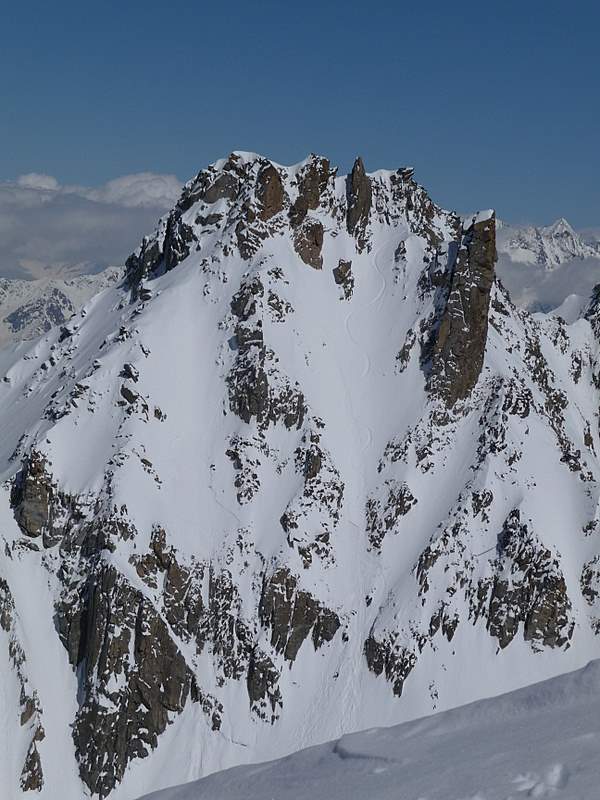 Petit Darrey : Une belle trace de descente...