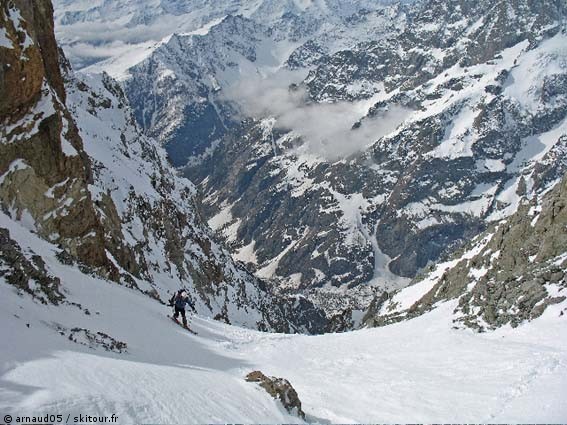 Combe du Riou : Philippe sur la sortie