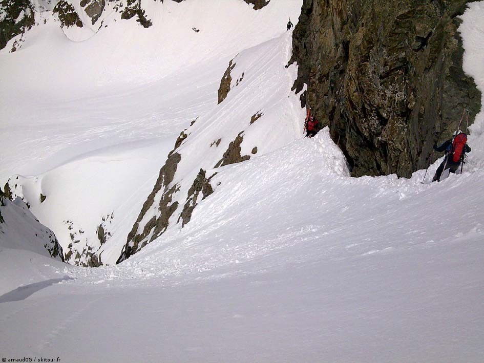 Col du Monêtier : Traversée