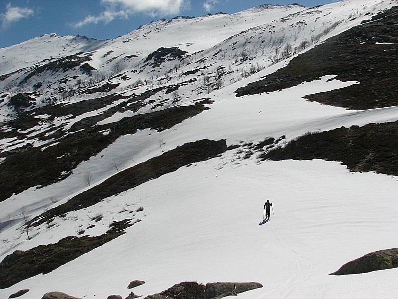 premier pas : juste après bocca di chiralba