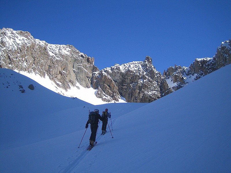 Flambeau des Ecrins : vallon suspendu