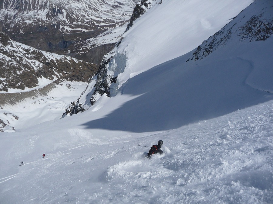 Col Claire : Gros bain de poudre