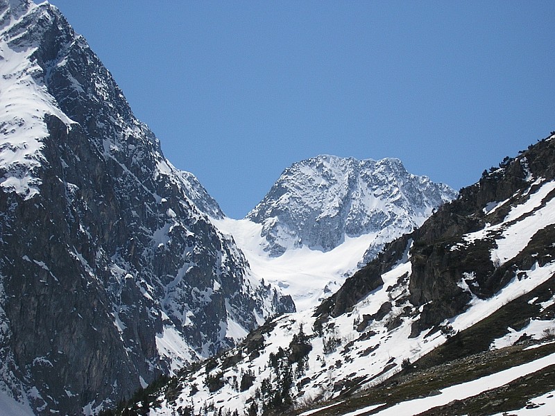 Chardon : Le col depuis le Carrelet