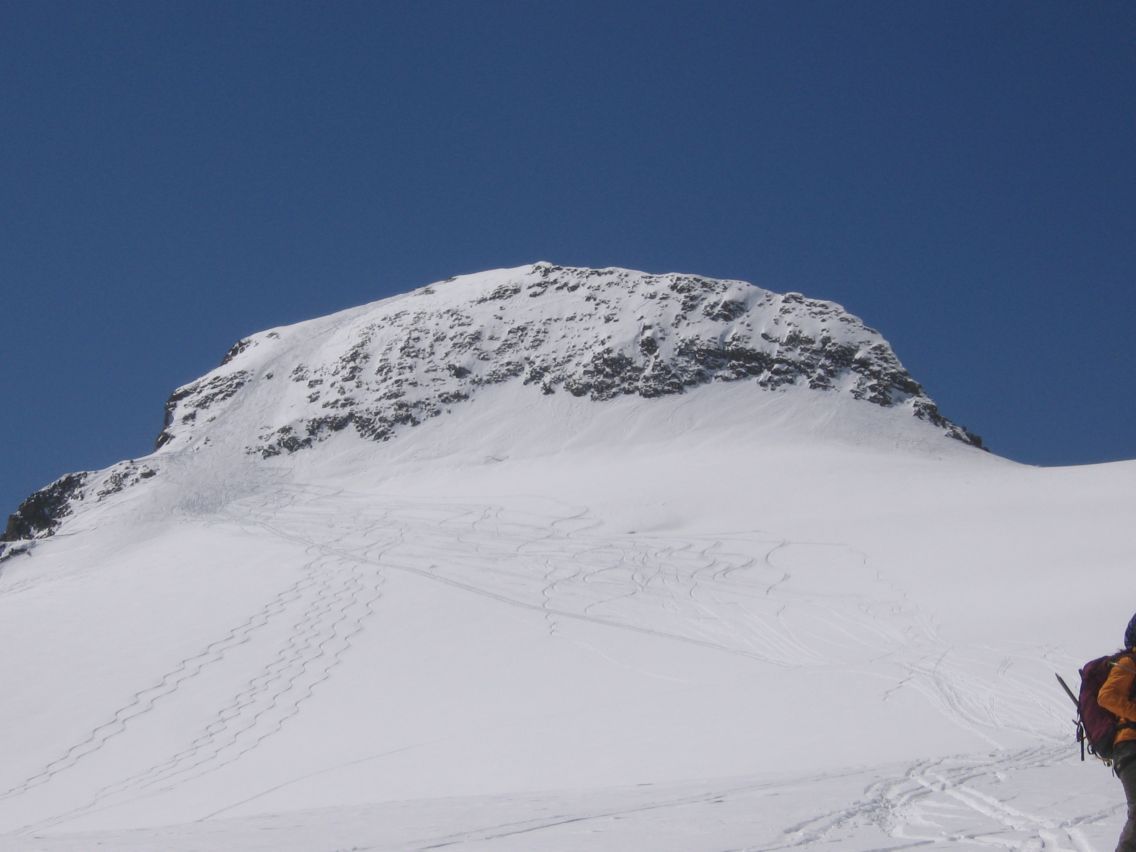 le sommet : les rouies