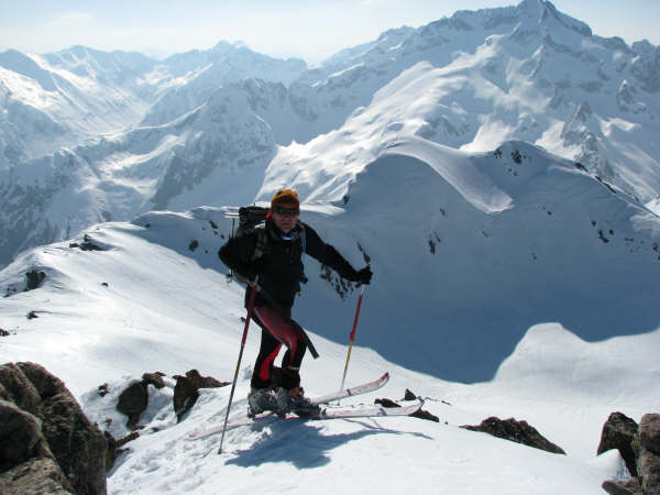 sommet Agnel : bien skiable