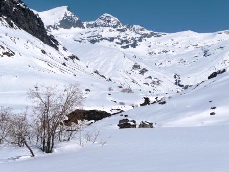 Vallée d'Ecot : enore pas mal de neige