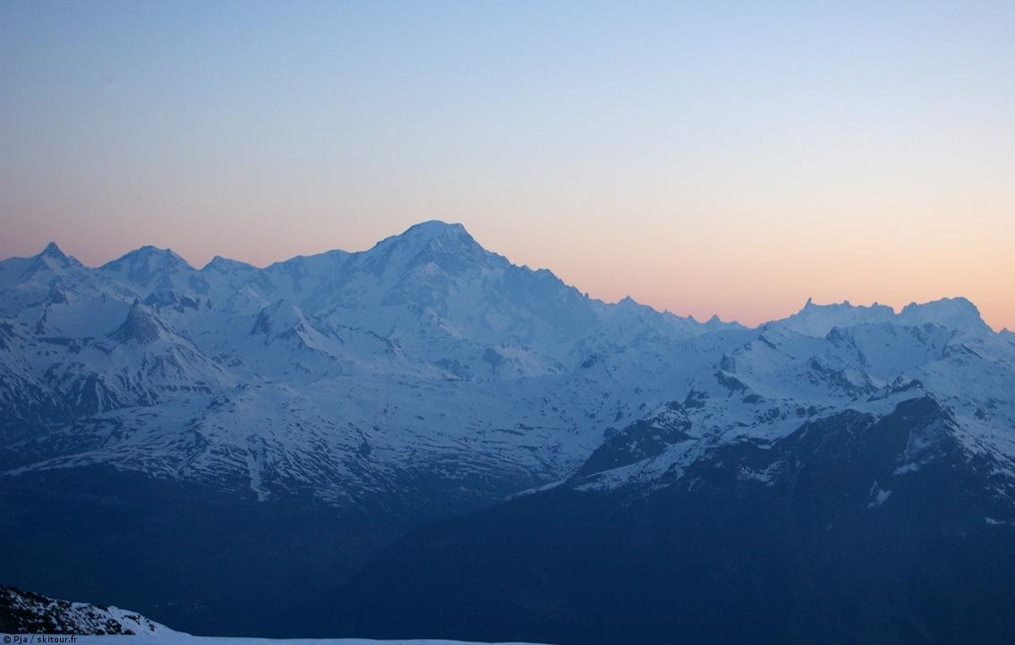 Tous les matins du monde : Le Monte Bianco... rosso