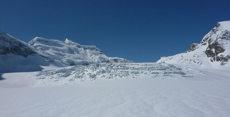 Glacier de Corbassière : Ipressionnant !