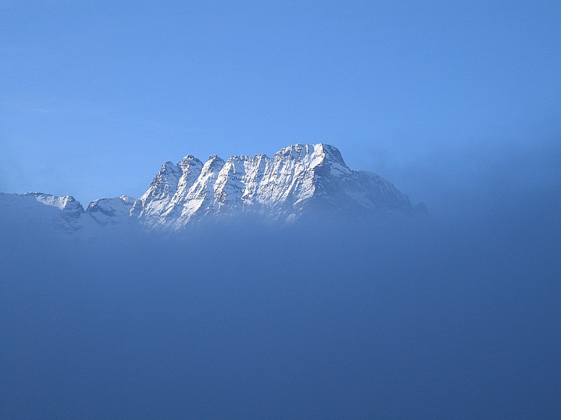 les Rouies : le Sirac sort de la brume