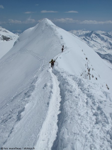 Le Castor : L'arête du Castor
